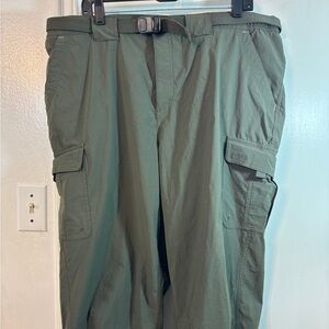 Columbia Olive Cargo Pants for Men